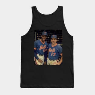 Dwight Gooden and Keith Hernandez in New York Mets Team Tank Top